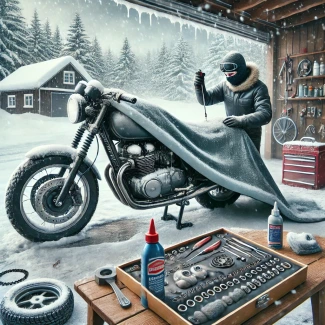 Soğuk Havada Motosiklet Nasıl Korunur?